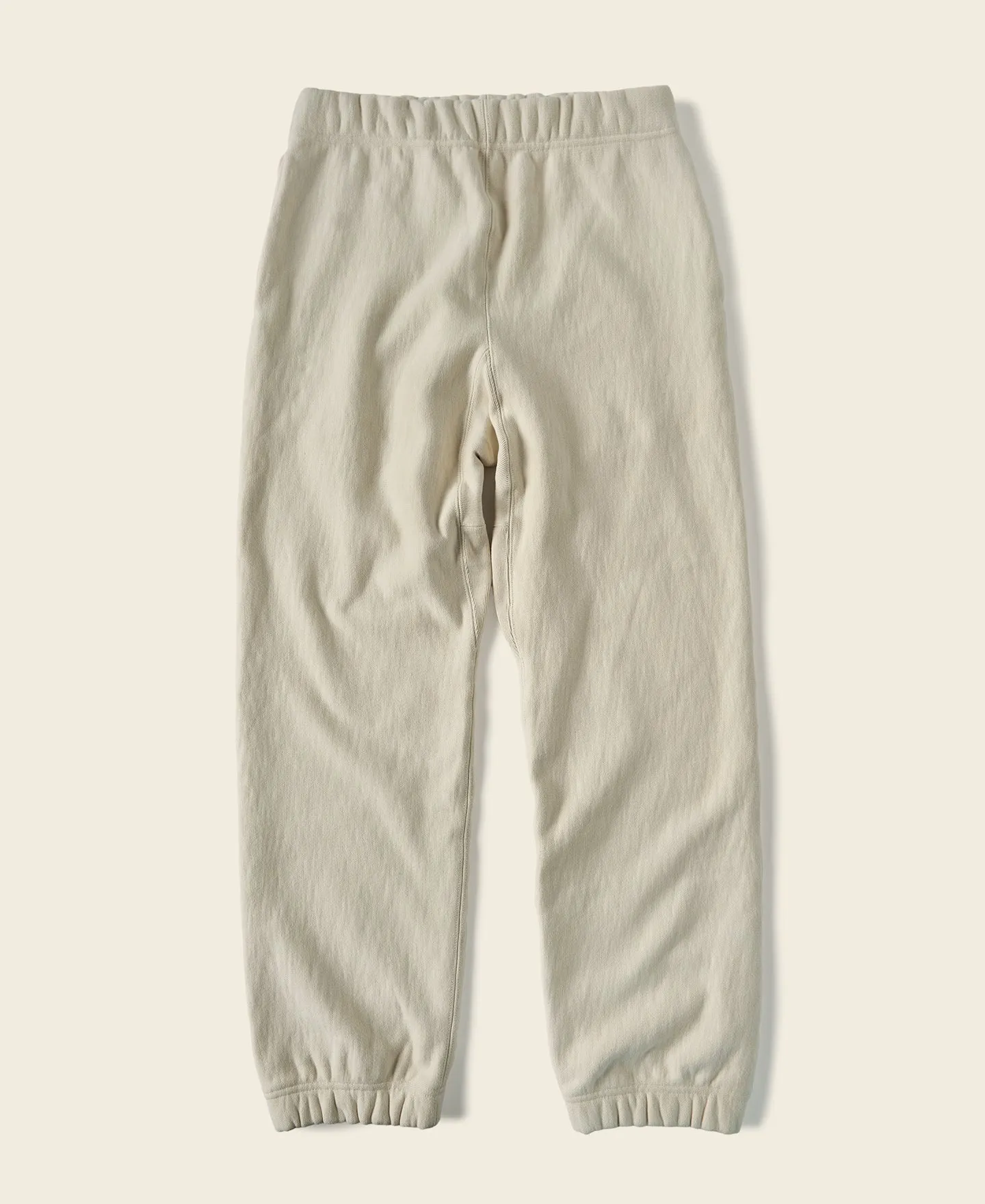 1950s 20.5 oz Terry Cloth Reverse Weave Sweatpants - Apricot sold by Bronson Mfg.