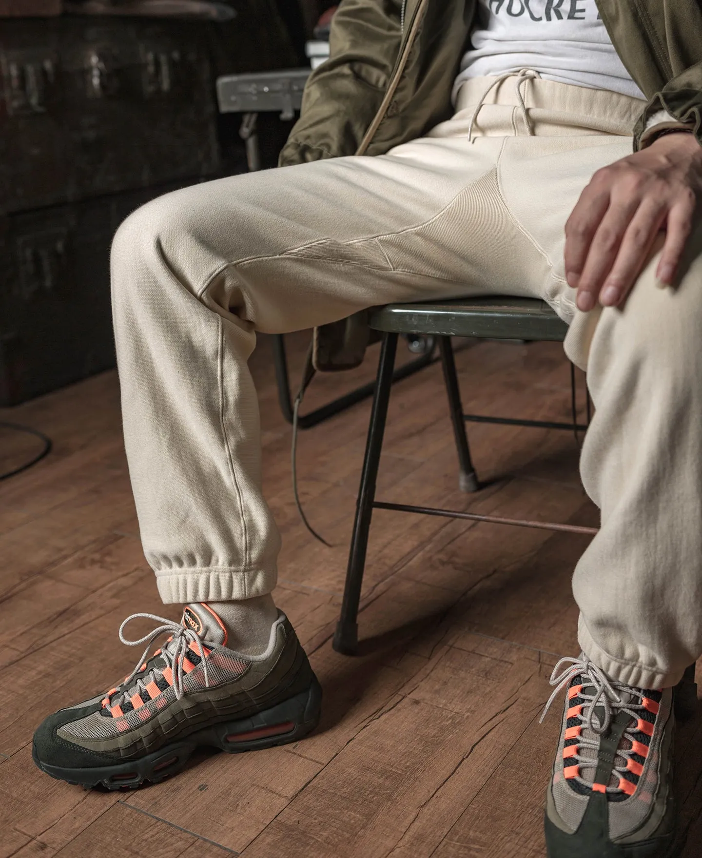 1950s 20.5 oz Terry Cloth Reverse Weave Sweatpants - Apricot sold by Bronson Mfg. product image thumbnail 5