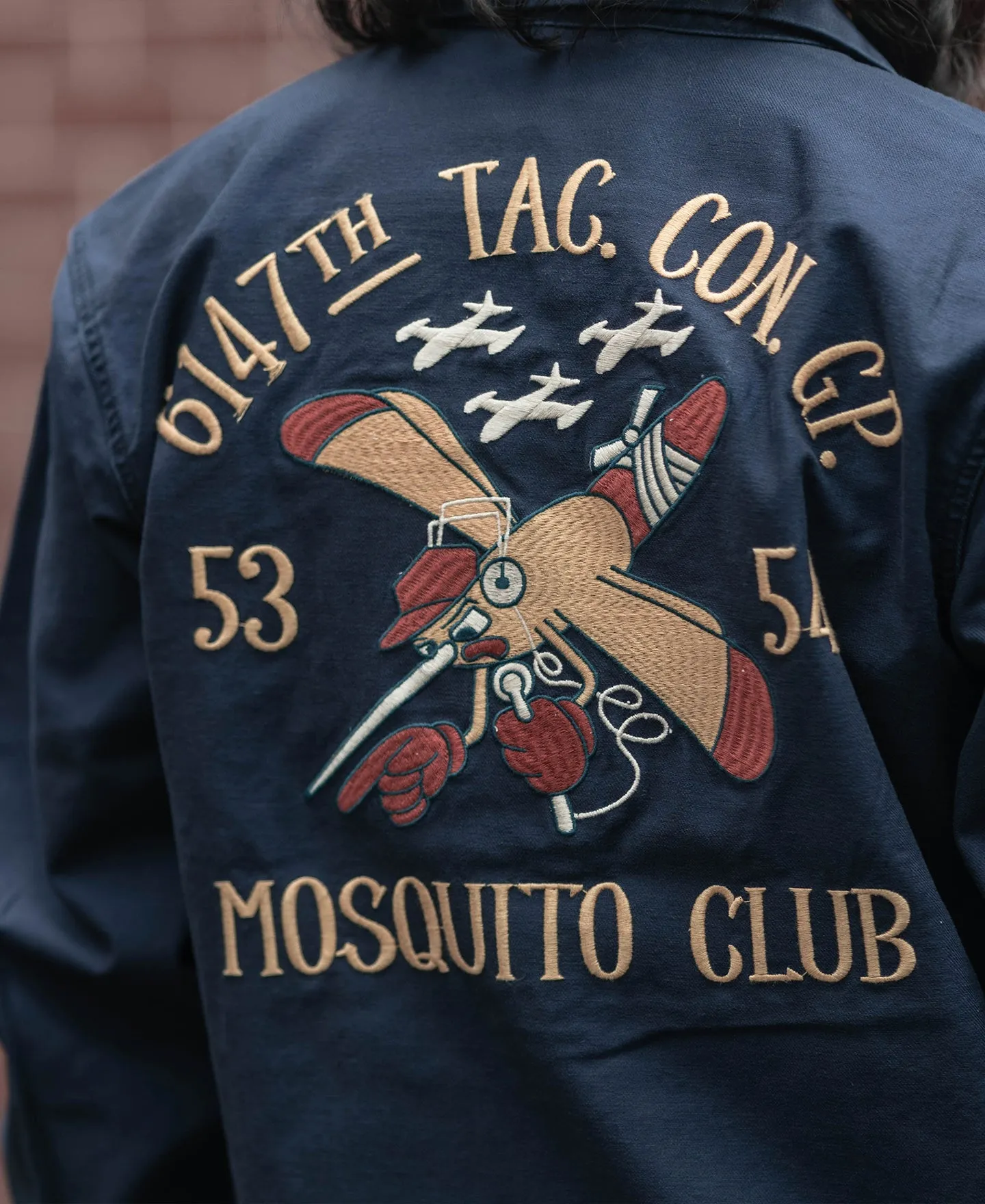 Korean War 6147th TAG. CON. GP. Mosquito Club Tour Jacket sold by Bronson Mfg. product image thumbnail 5