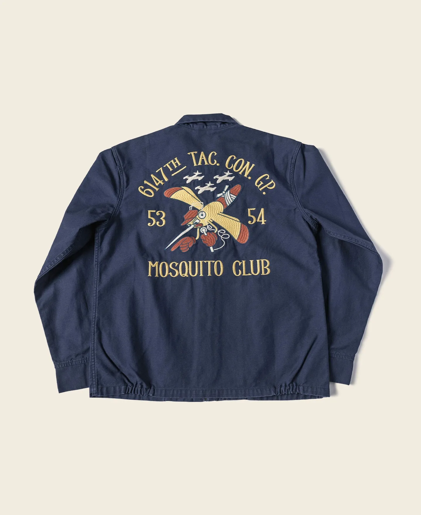 Korean War 6147th TAG. CON. GP. Mosquito Club Tour Jacket sold by Bronson Mfg. product image thumbnail 2