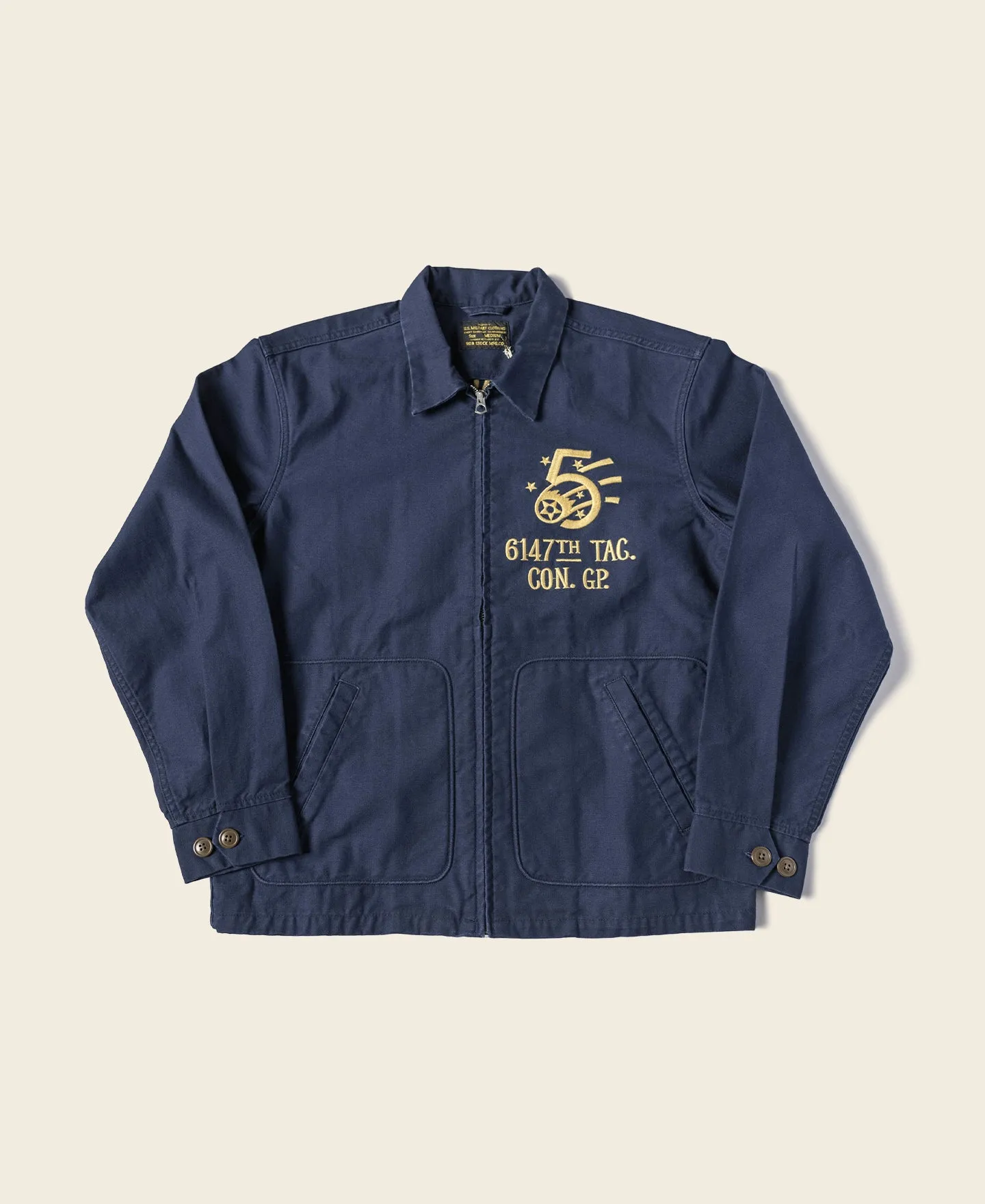 Korean War 6147th TAG. CON. GP. Mosquito Club Tour Jacket sold by Bronson Mfg.