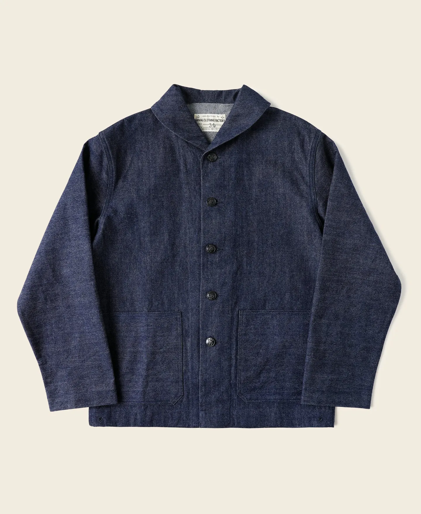 1922 USN 2nd Denim Coverall Utility Jacket sold by Bronson Mfg.