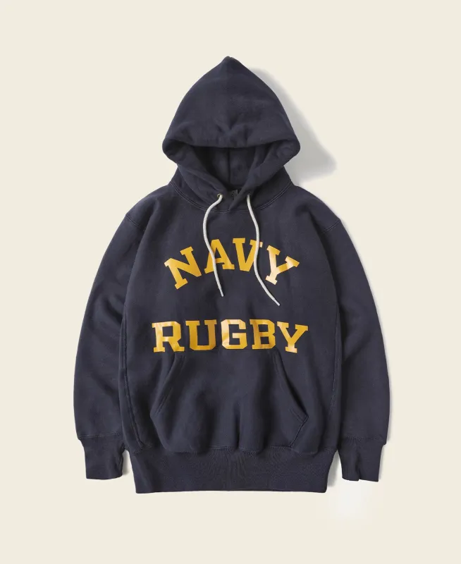 US Naval Academy Rugby Hoodie sold by Bronson Mfg.