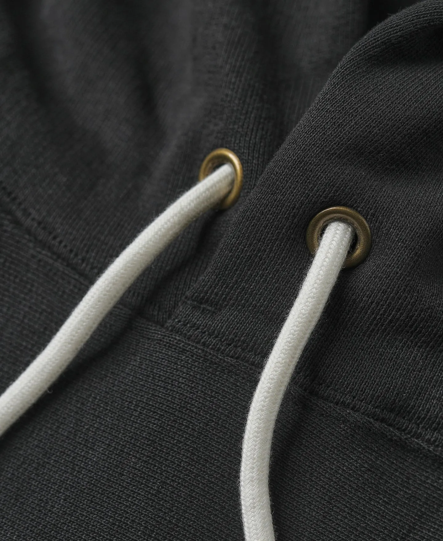 1970s USAFA 18 oz Reverse Weave Hoodie - Black sold by Bronson Mfg. product image thumbnail 4