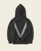 1970s USAFA 18 oz Reverse Weave Hoodie - Black sold by Bronson Mfg.