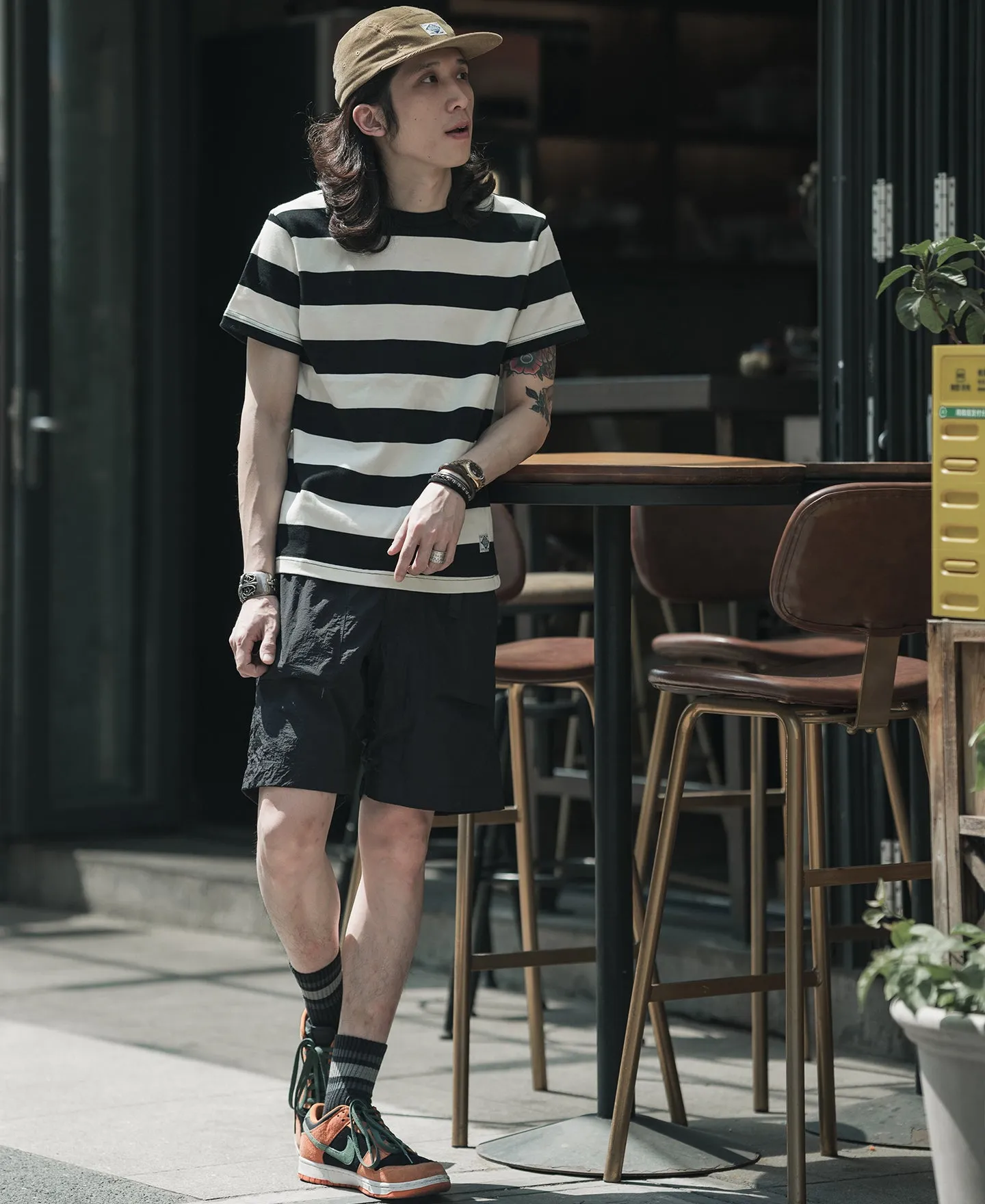 12.5 oz Corduroy 5 Panel Cap - Khaki sold by Bronson Mfg. product image thumbnail 4