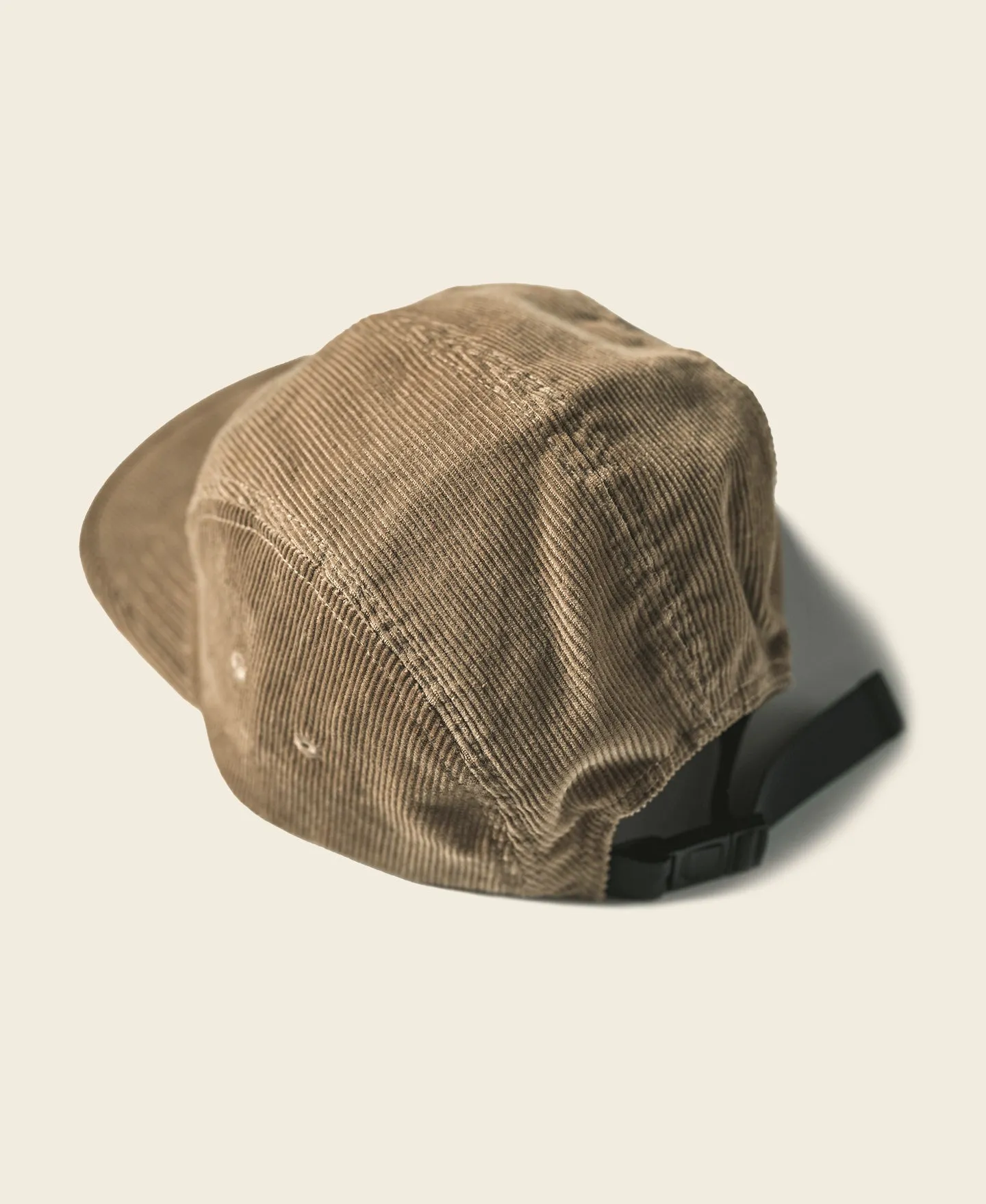 12.5 oz Corduroy 5 Panel Cap - Khaki sold by Bronson Mfg. product image thumbnail 2