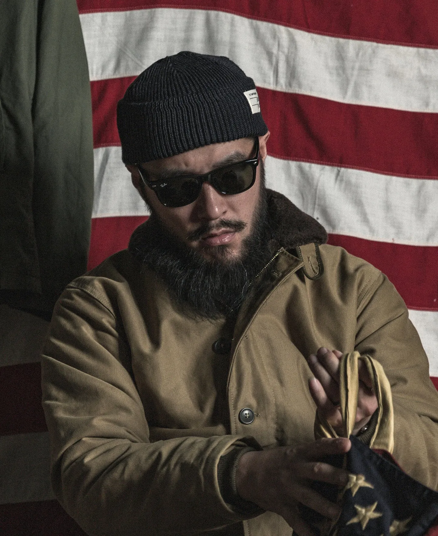 US Navy Watch Cap - Black sold by Bronson Mfg. product image thumbnail 2