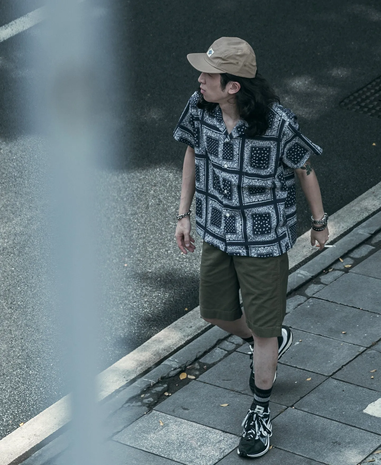 7.5 oz Ripstop Cotton 5 Panel Cap - Khaki sold by Bronson Mfg. product image thumbnail 5