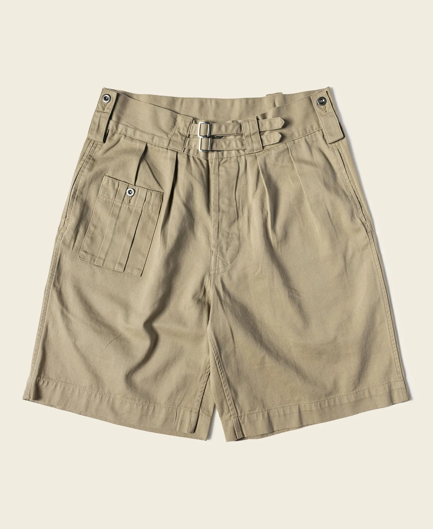British Army KD-1941 Shorts - Khaki sold by Bronson Mfg.