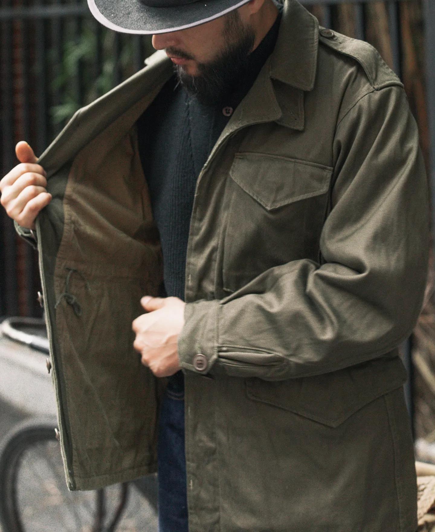 US Army M-1943 Field Jacket sold by Bronson Mfg. product image thumbnail 5