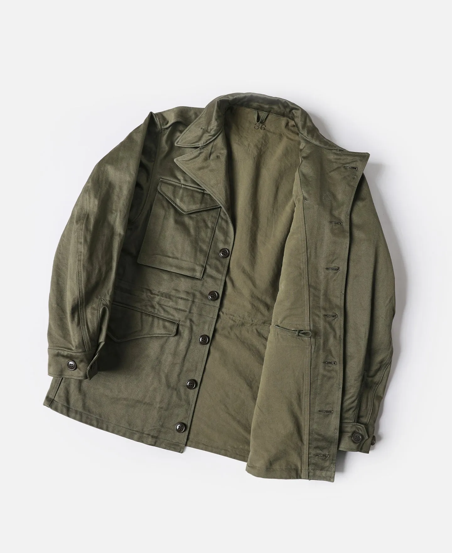 US Army M-1943 Field Jacket sold by Bronson Mfg. product image thumbnail 3