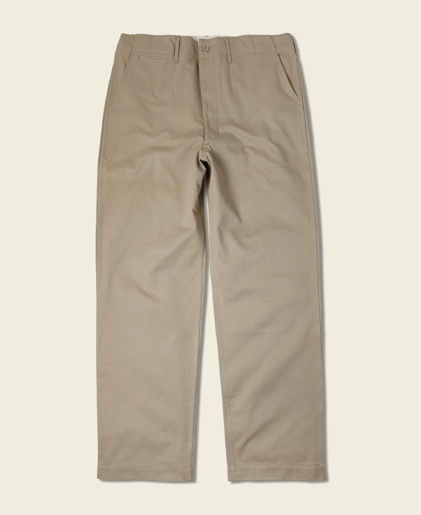 1942 US Army Chino Trousers sold by Bronson Mfg.