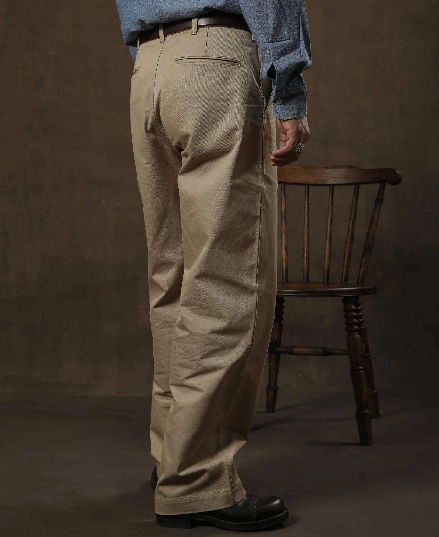 1942 US Army Chino Trousers sold by Bronson Mfg. product image thumbnail 5