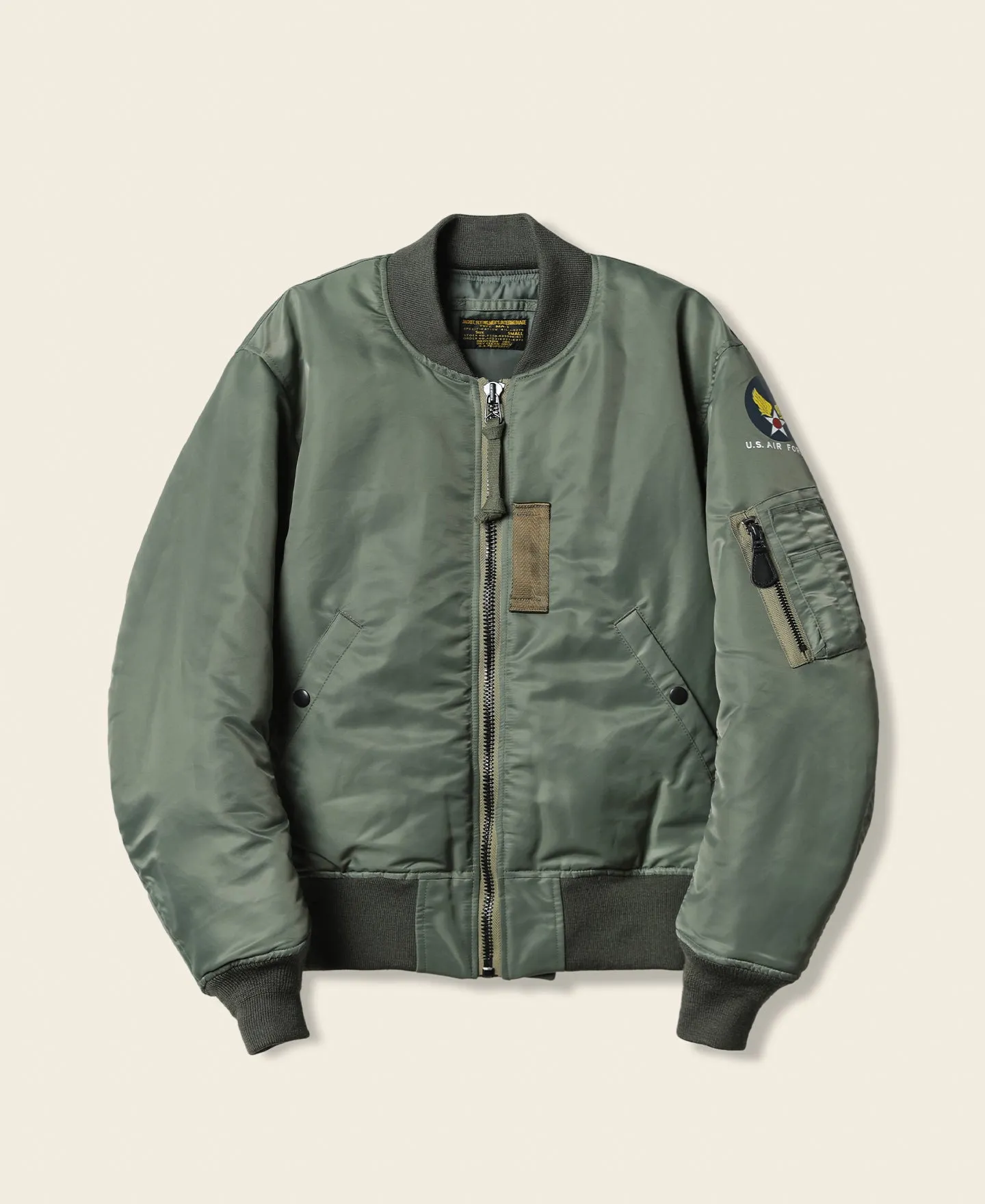1950s USAF Type MA-1 Flight Jacket sold by Bronson Mfg.