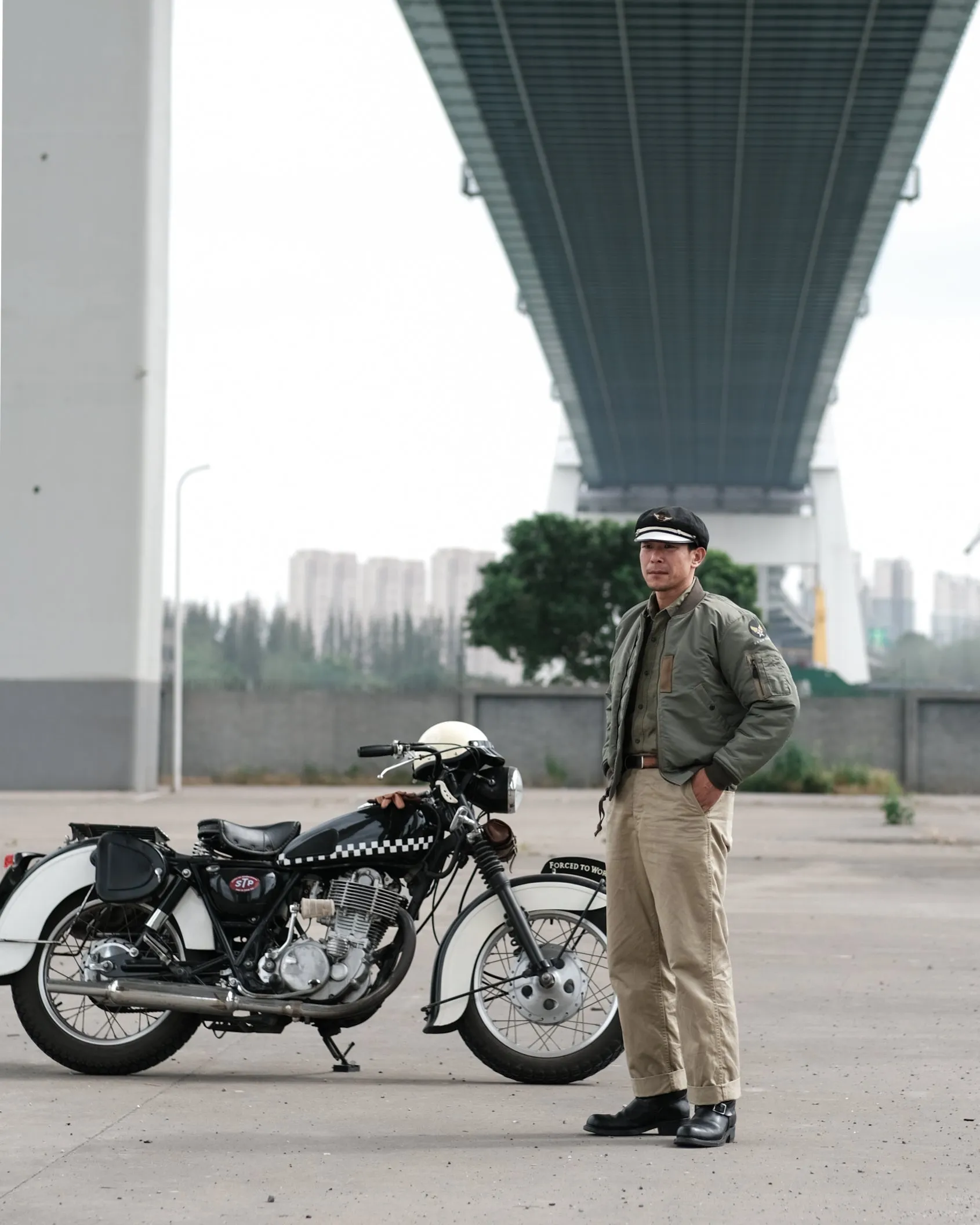 1950s USAF Type MA-1 Flight Jacket sold by Bronson Mfg. product image thumbnail 5