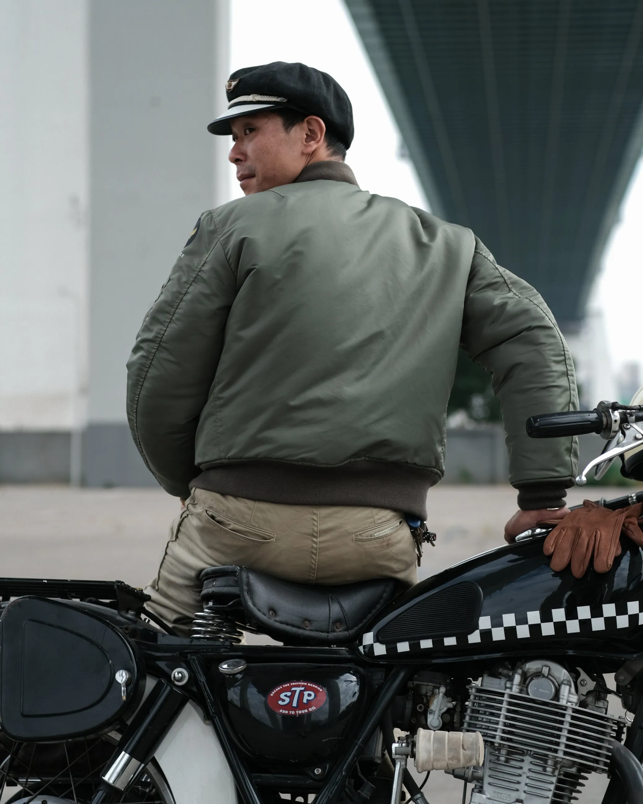 1950s USAF Type MA-1 Flight Jacket sold by Bronson Mfg. product image thumbnail 4