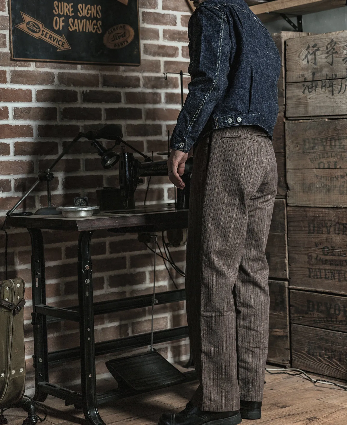 Lot 920 Old Time Stripe Pants sold by Bronson Mfg. product image thumbnail 4