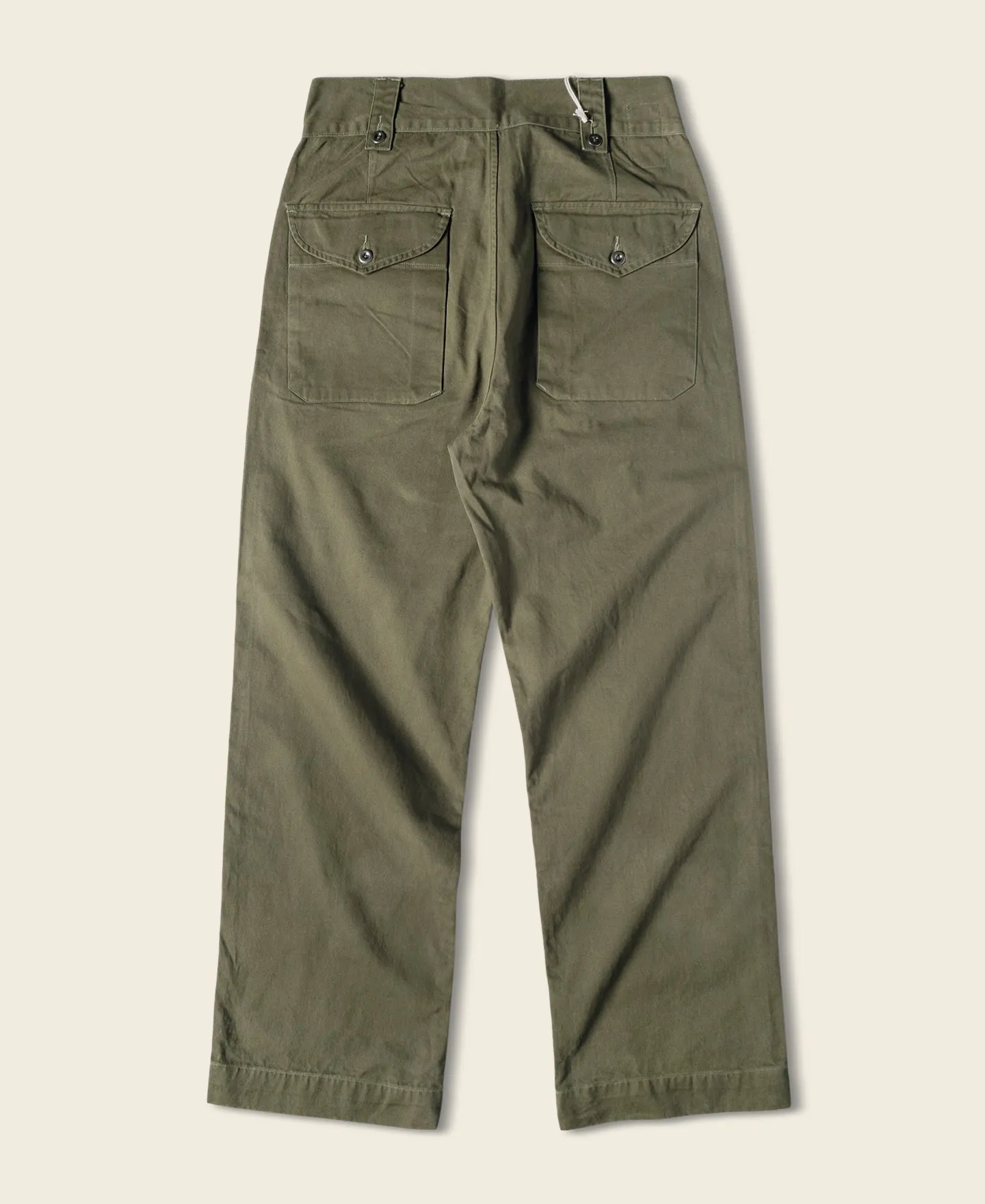1943 British Army KD & JG Gurkha Bermuda Pants - Olive sold by Bronson Mfg. product image thumbnail 2