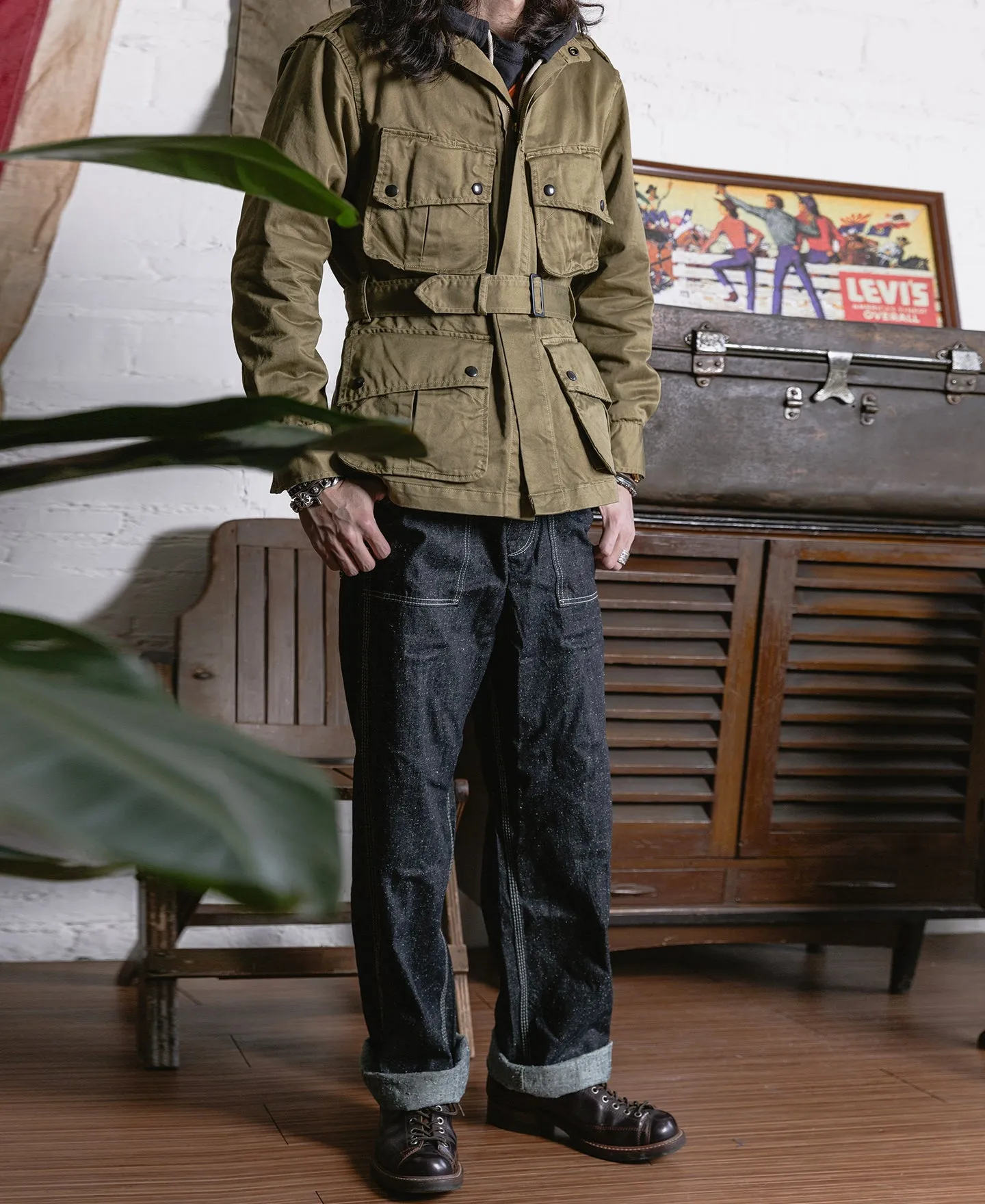 US Army M-42 Airborne Paratrooper Jacket sold by Bronson Mfg. product image thumbnail 3