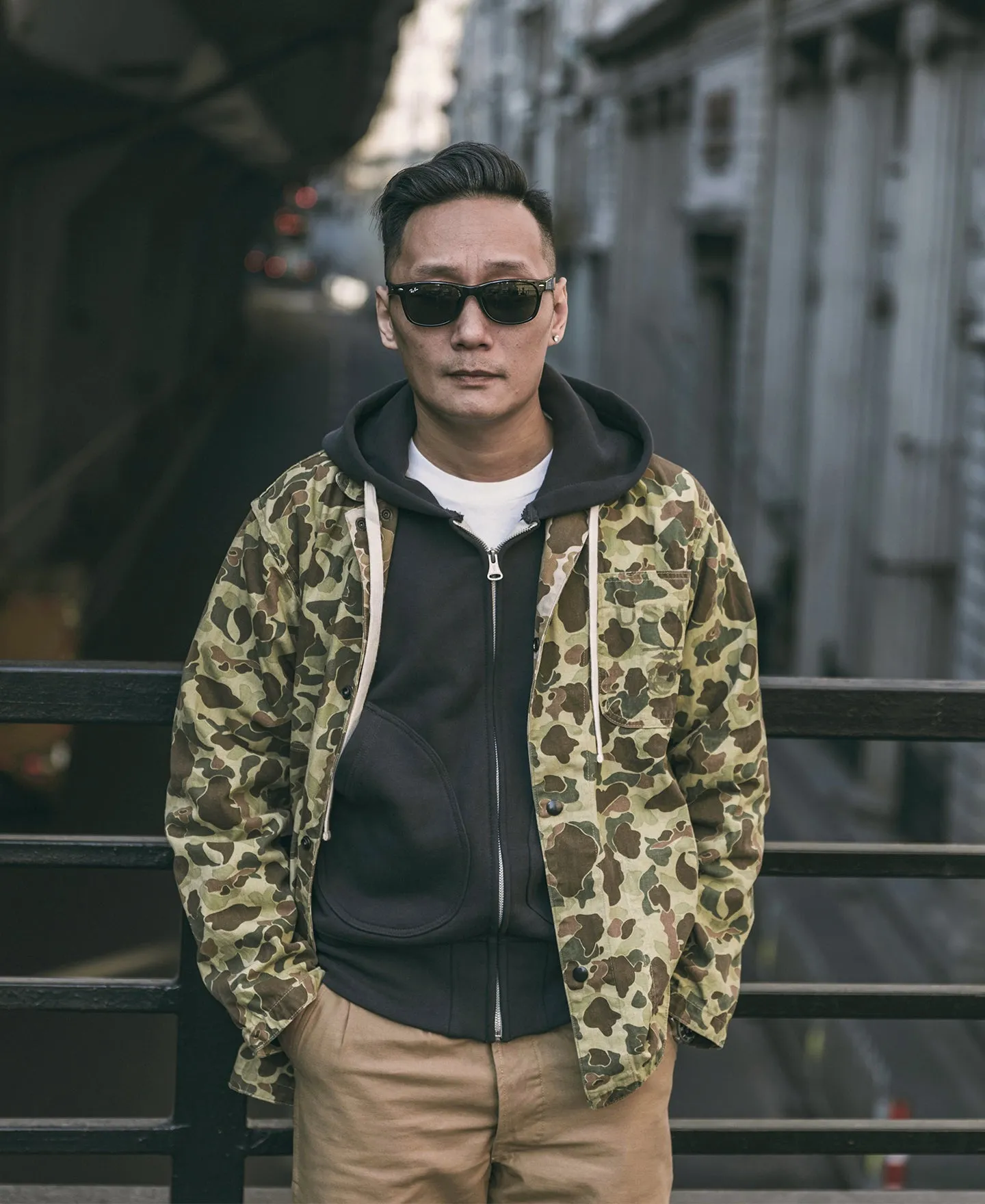 WWII USMC Type P-42 Duck Hunter Camo Jacket sold by Bronson Mfg. product image thumbnail 5