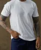 9 oz US Cotton Tubular T-Shirt - White sold by Bronson Mfg.