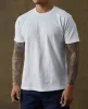 9 oz US Cotton Tubular T-Shirt - White sold by Bronson Mfg.