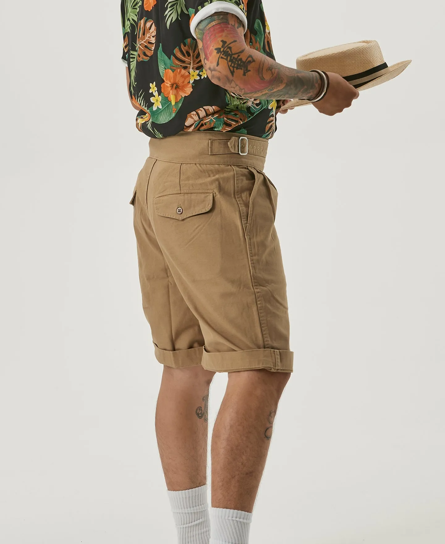 British Army Gurkha Bermuda Shorts - Khaki sold by Bronson Mfg. product image thumbnail 4