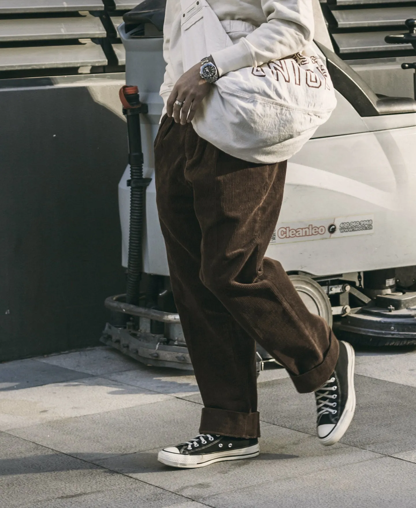 12.5 oz 8 Wale Corduroy Trousers - Brown sold by Bronson Mfg. product image thumbnail 5