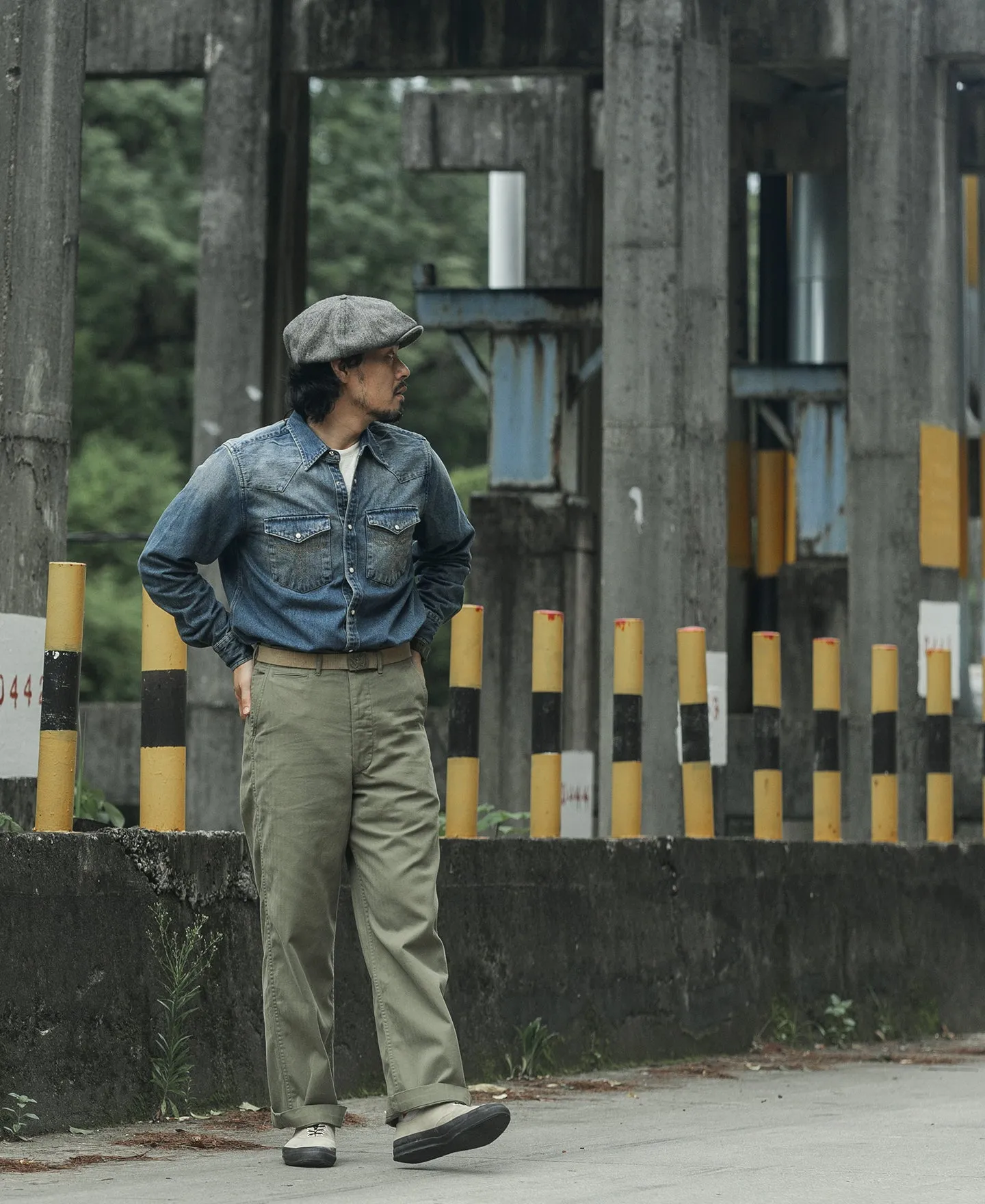 US Army M-41 HBT Fatigue Trousers sold by Bronson Mfg. product image thumbnail 4