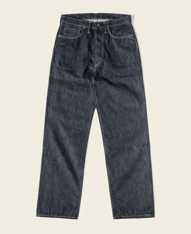 S801XX 1943 War Simplified Model Selvedge Denim Jeans sold by Bronson Mfg.