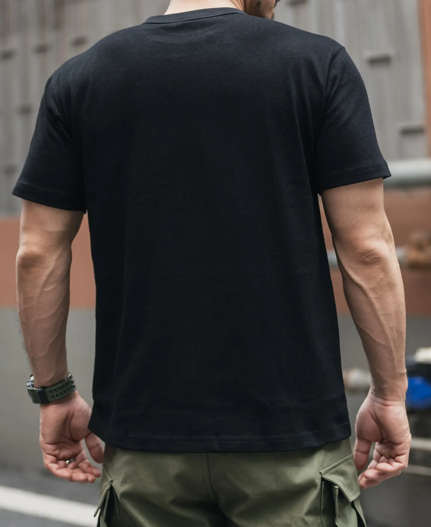 North Star Camp Graphic Jersey T-Shirt - Black sold by Bronson Mfg. product image thumbnail 3