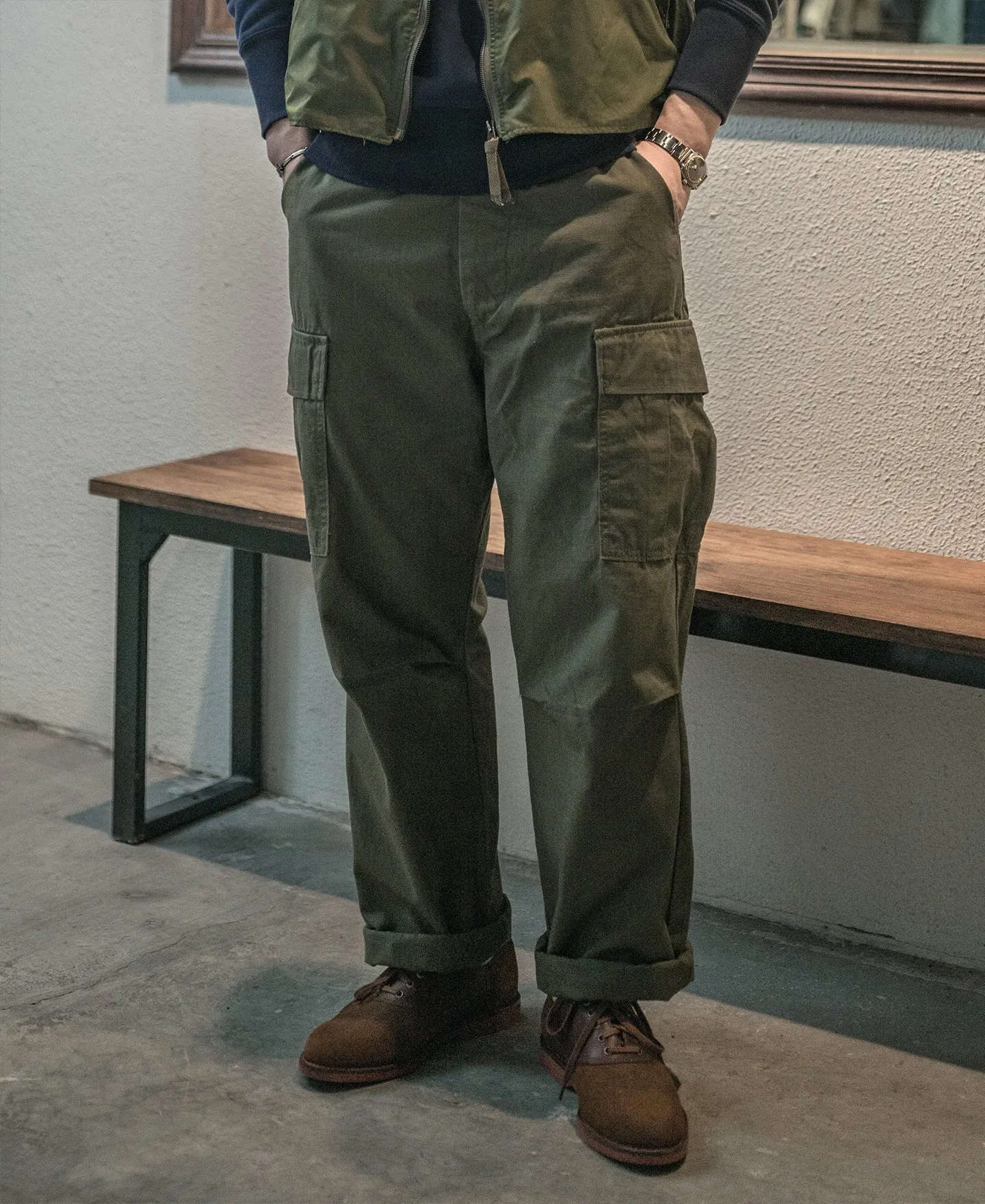 US Army 5th Model Tropical Jungle Fatigue Pants sold by Bronson Mfg. product image thumbnail 5