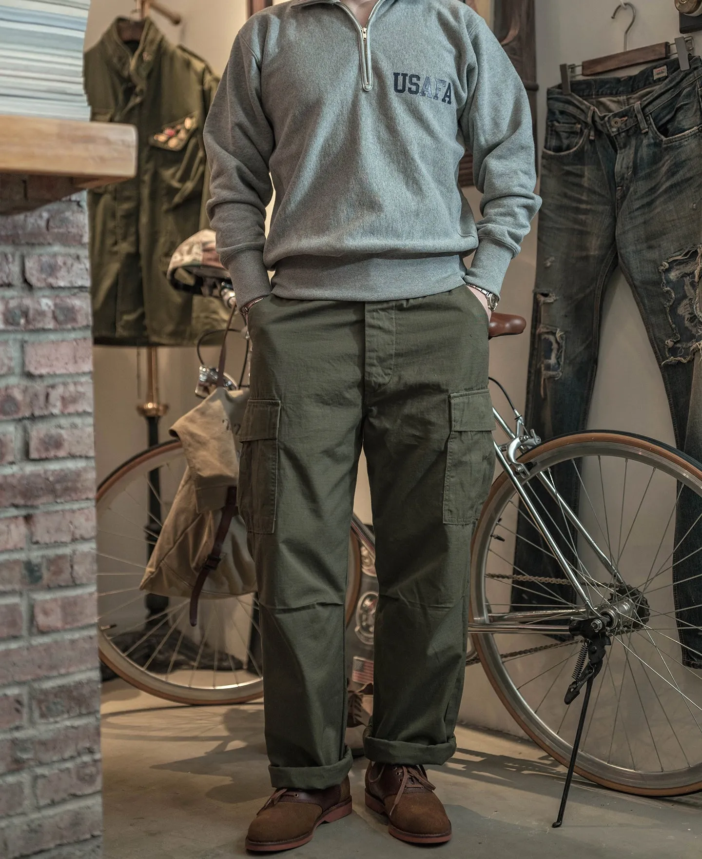 US Army 5th Model Tropical Jungle Fatigue Pants sold by Bronson Mfg. product image thumbnail 3