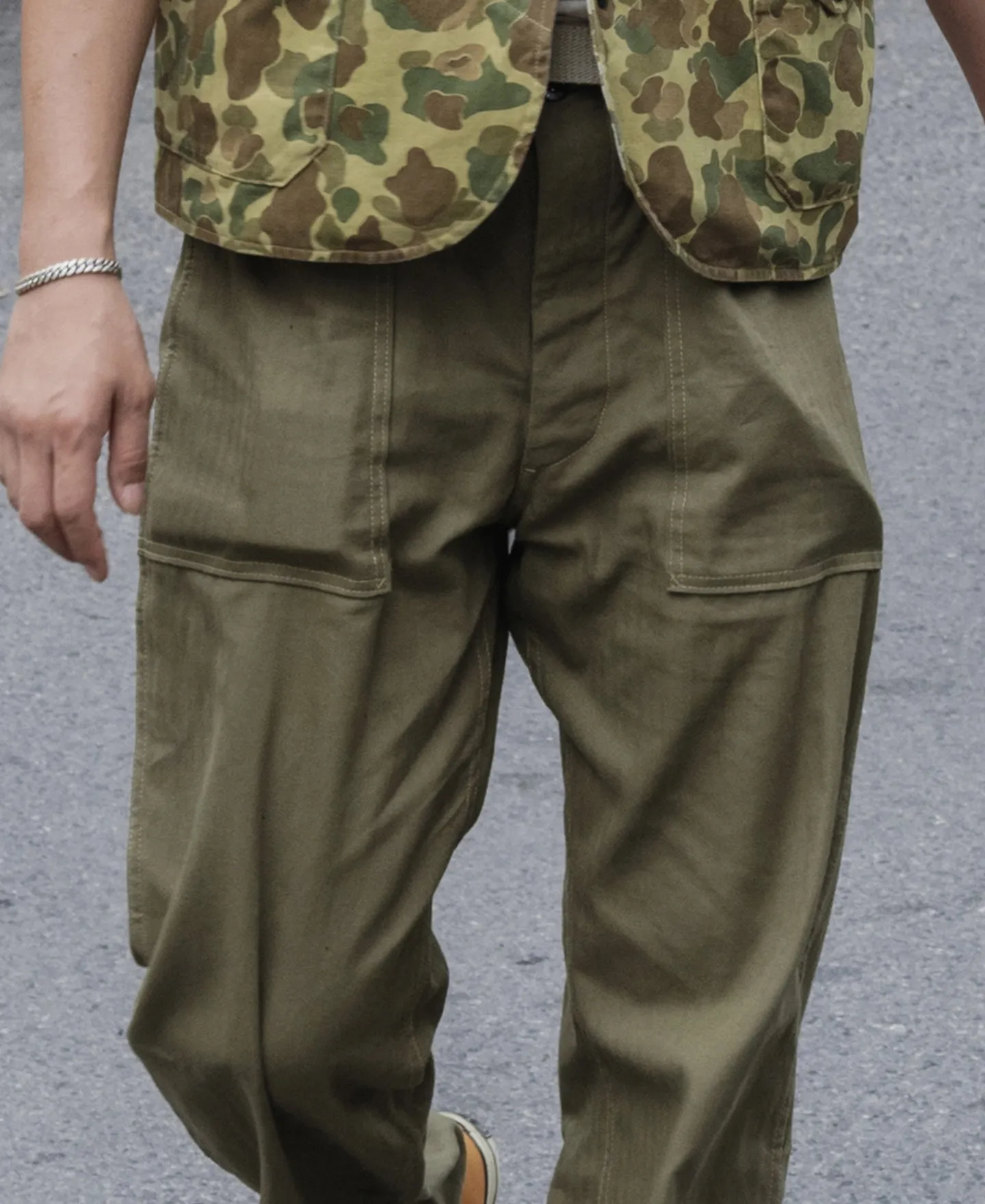 USMC P-41 HBT Utility Fatigue Trousers sold by Bronson Mfg. product image thumbnail 5