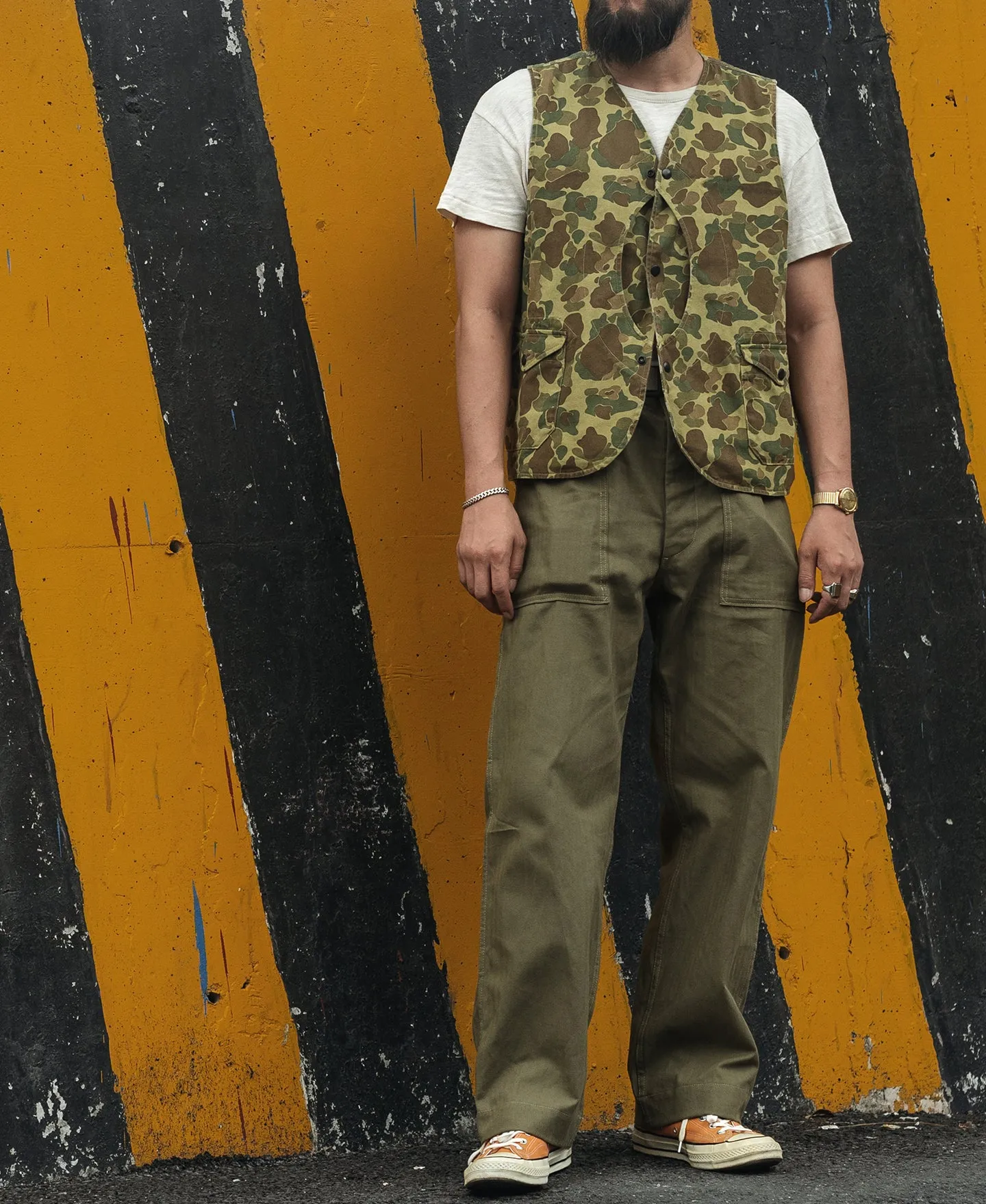 USMC P-41 HBT Utility Fatigue Trousers sold by Bronson Mfg. product image thumbnail 4