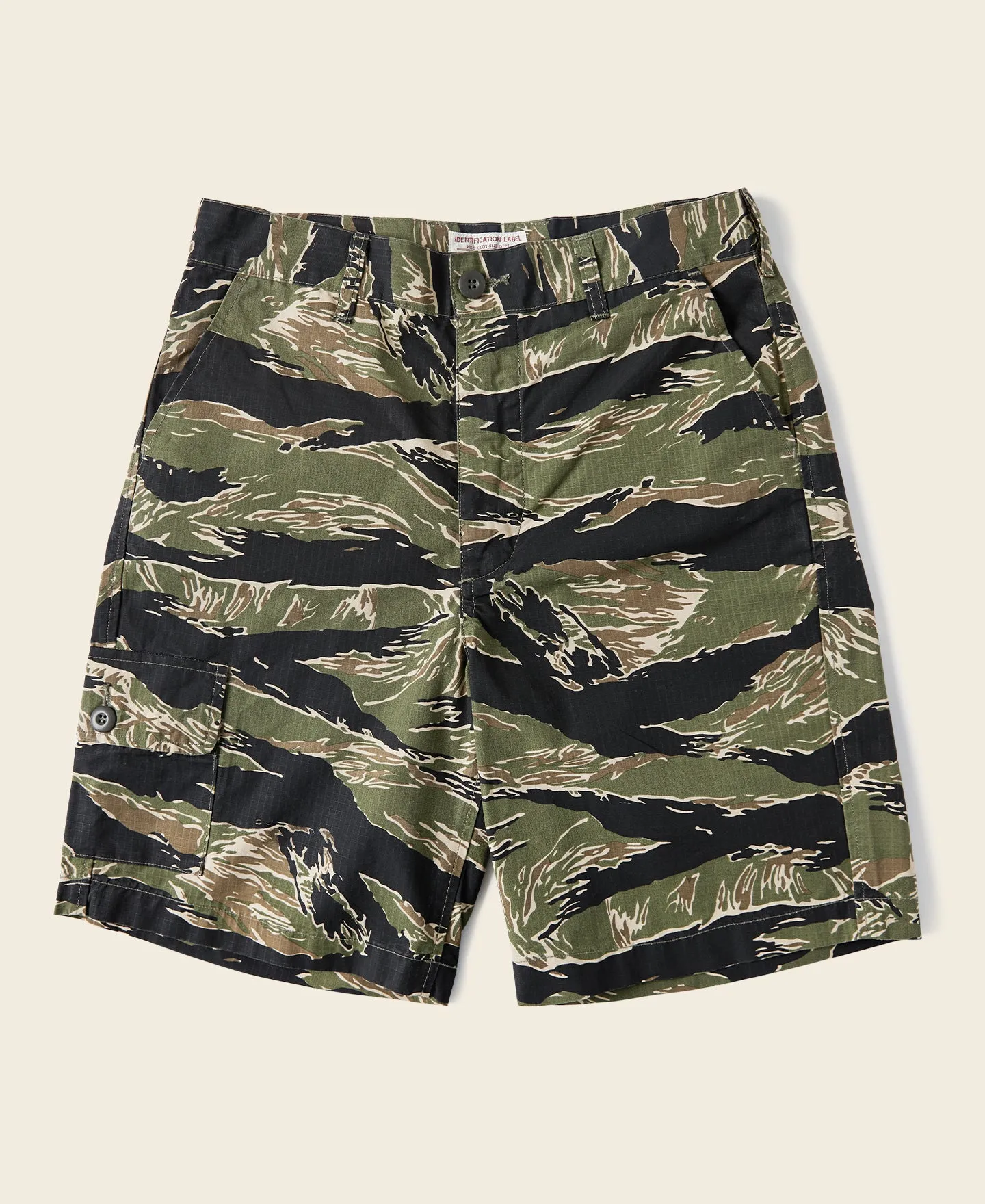 Vietnam War Tiger Camo Shorts sold by Bronson Mfg.