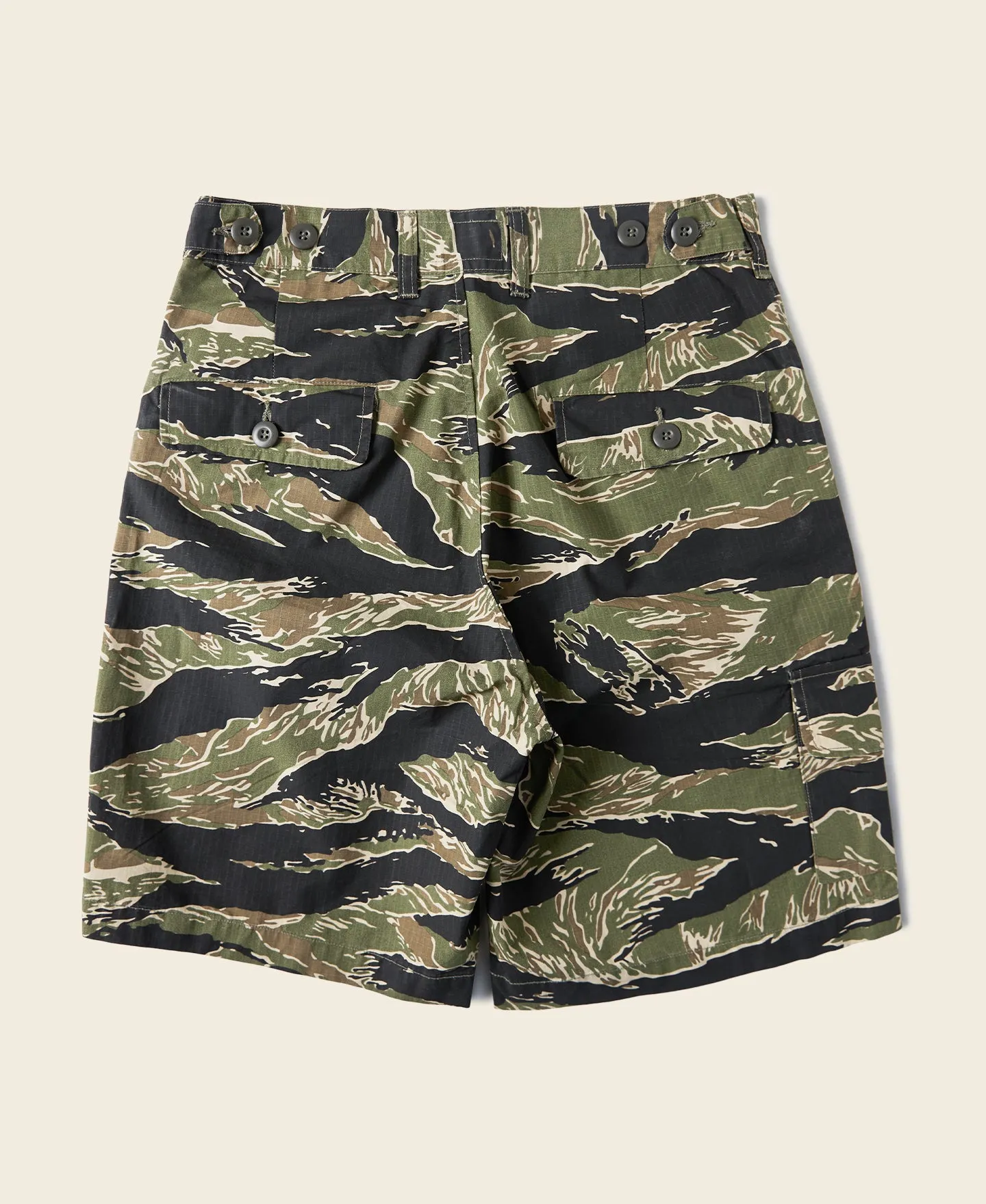 Vietnam War Tiger Camo Shorts sold by Bronson Mfg. product image thumbnail 2