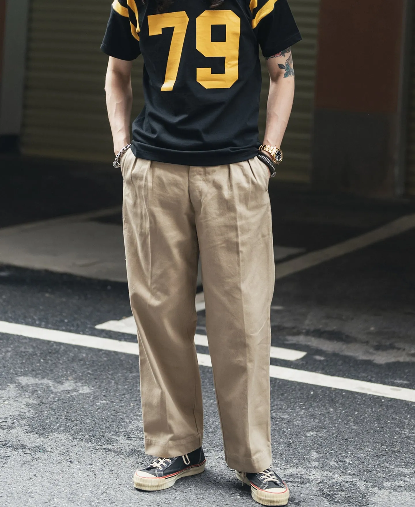French Army M-52 Chino Pants sold by Bronson Mfg. product image thumbnail 2
