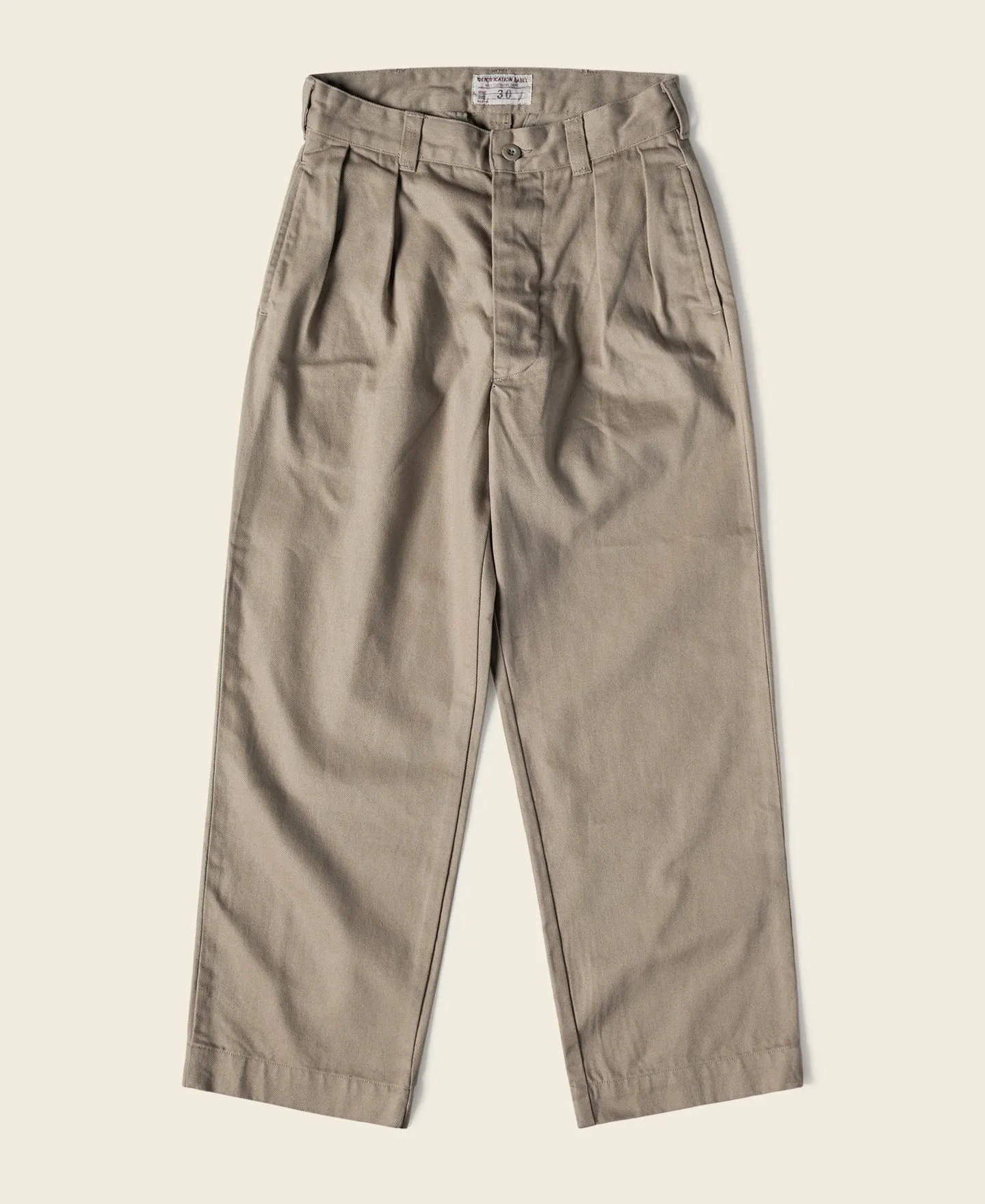 French Army M-52 Chino Pants sold by Bronson Mfg.