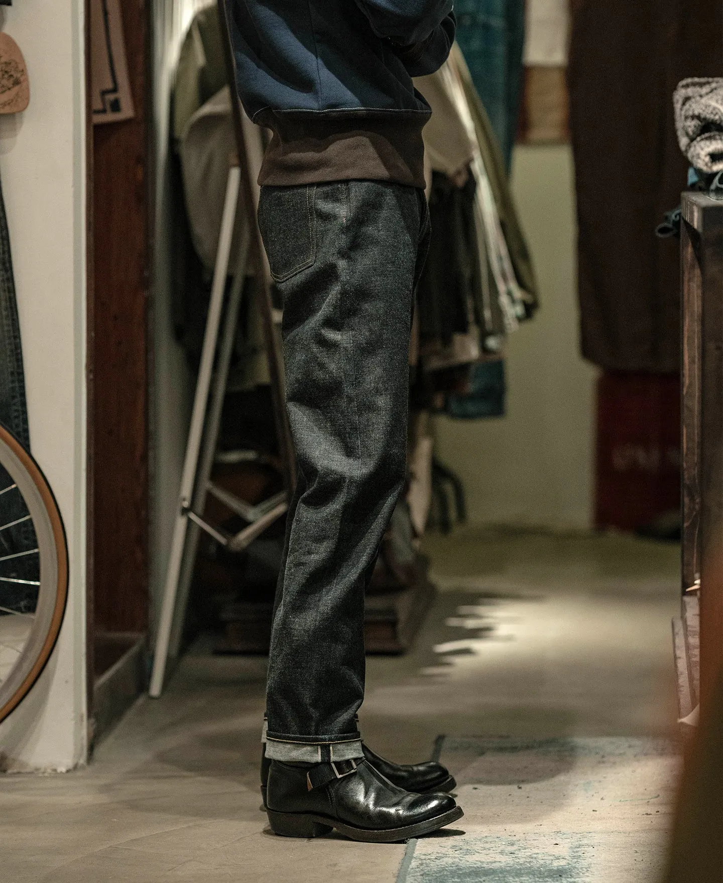 15 oz Heavyweight Selvedge Denim Jeans sold by Bronson Mfg. product image thumbnail 4