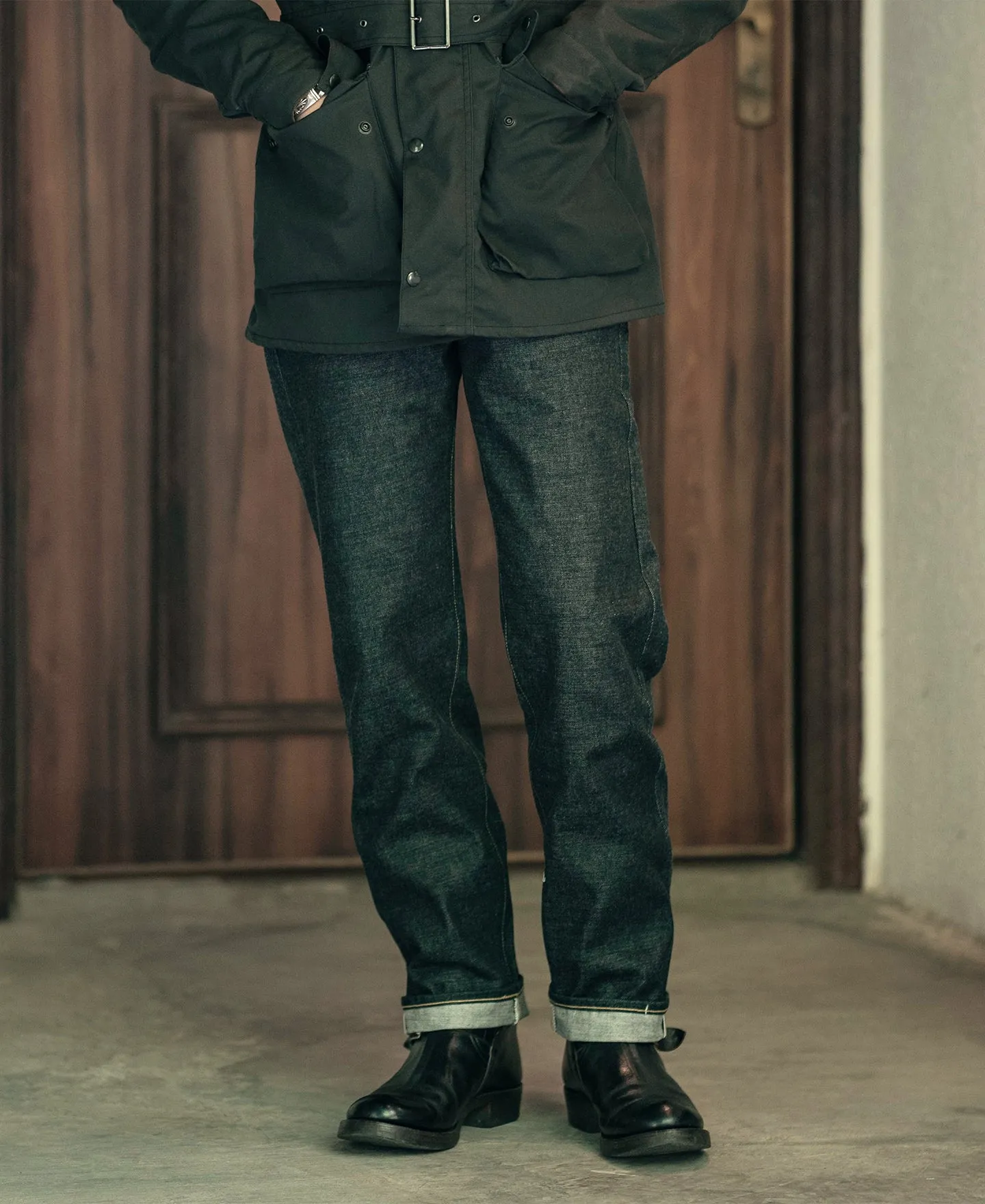 15 oz Heavyweight Selvedge Denim Jeans sold by Bronson Mfg. product image thumbnail 3