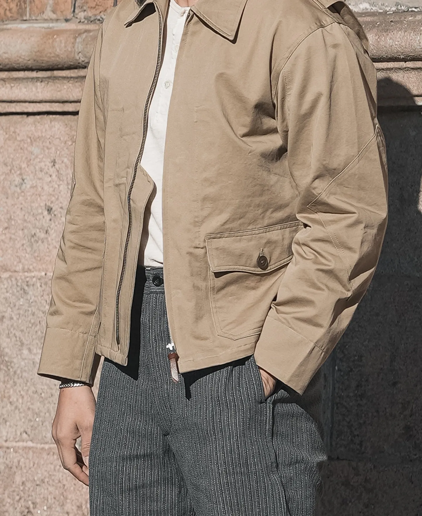 USN M-421A Summer Flight Jacket sold by Bronson Mfg. product image thumbnail 4