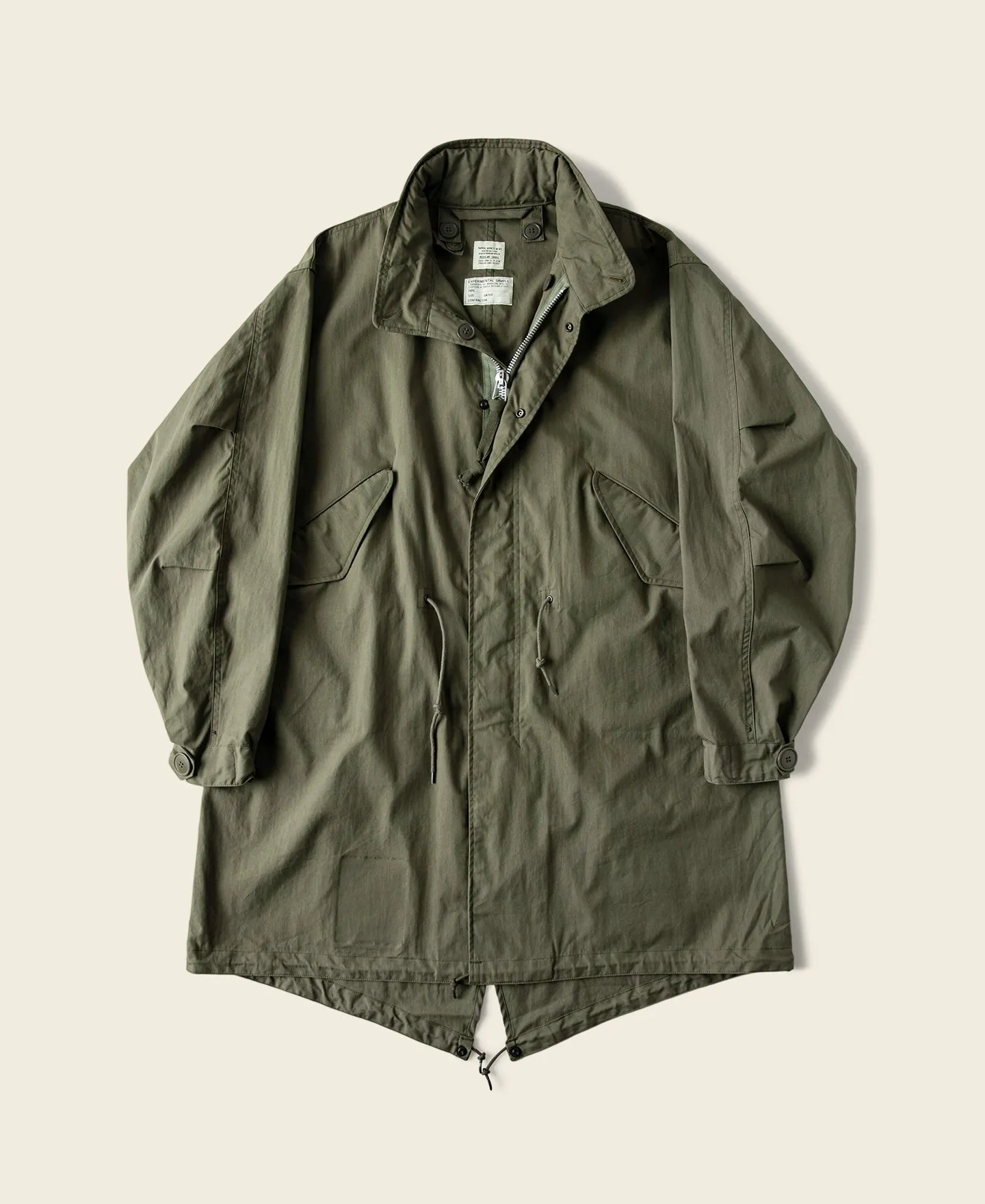 U.S. Army M-65 Parka - Experimental Sample Type sold by Bronson Mfg.