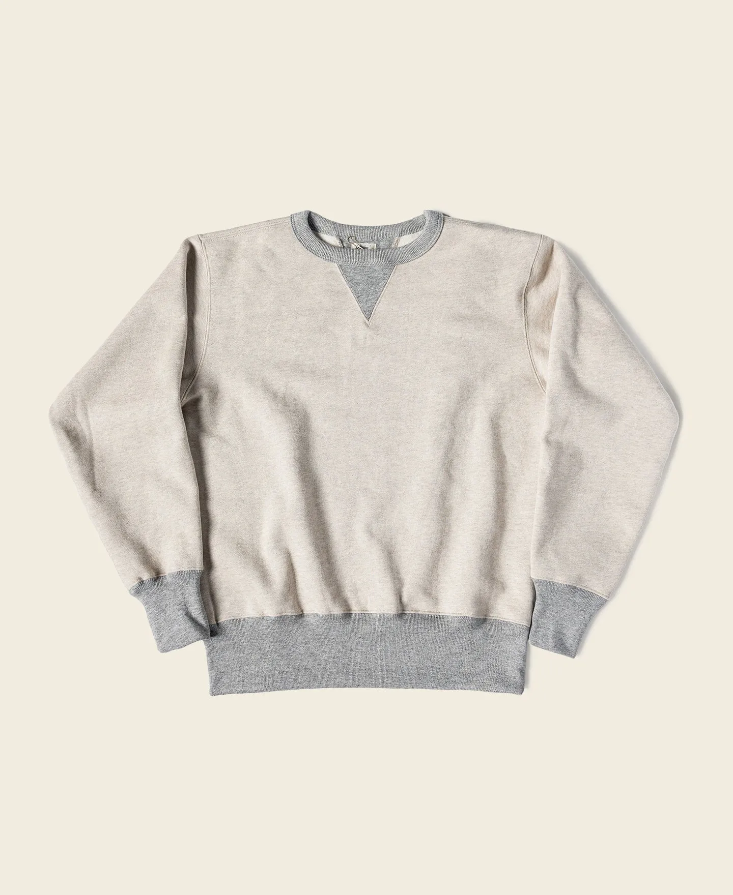 1930 Boxing Fleece Sweatshirt - Oatmeal sold by Bronson Mfg.