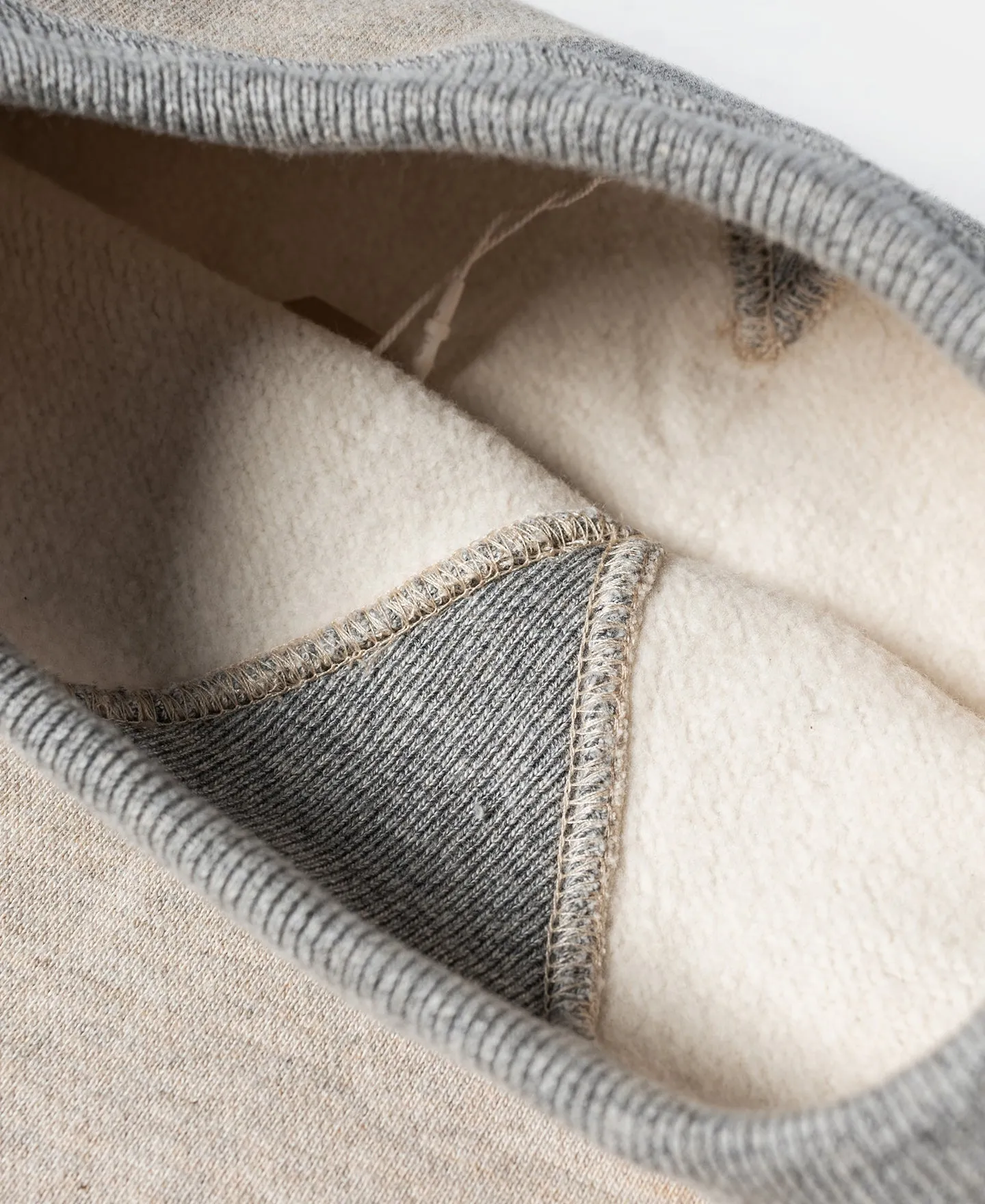 1930 Boxing Fleece Sweatshirt - Oatmeal sold by Bronson Mfg. product image thumbnail 5