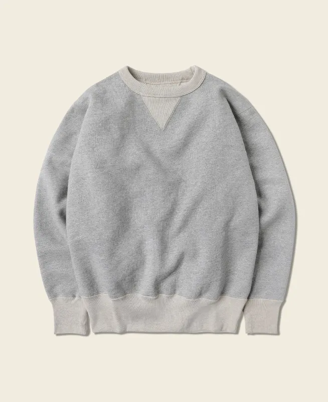 1930 Boxing Fleece Sweatshirt - Gray sold by Bronson Mfg.