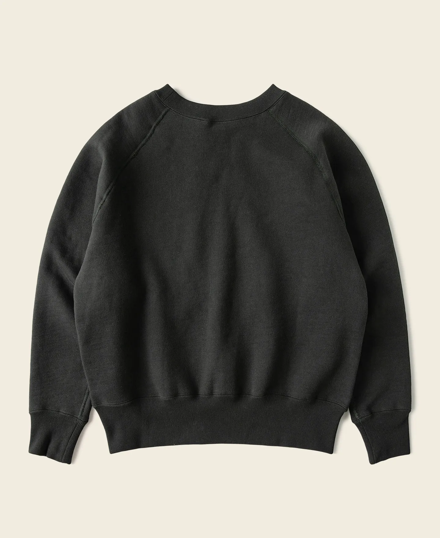 1950s Sports Training Raglan Sleeve Sweater - Vintage Black sold by Bronson Mfg. product image thumbnail 2