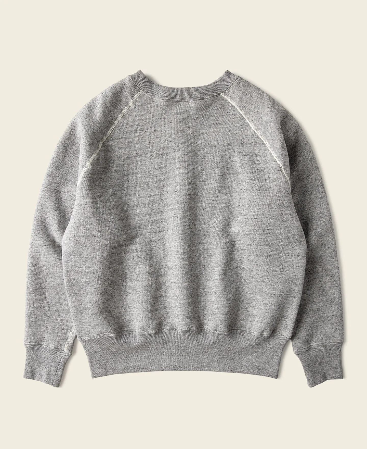 1950s Sports Training Raglan Sleeve Sweater - Gray sold by Bronson Mfg. product image thumbnail 2