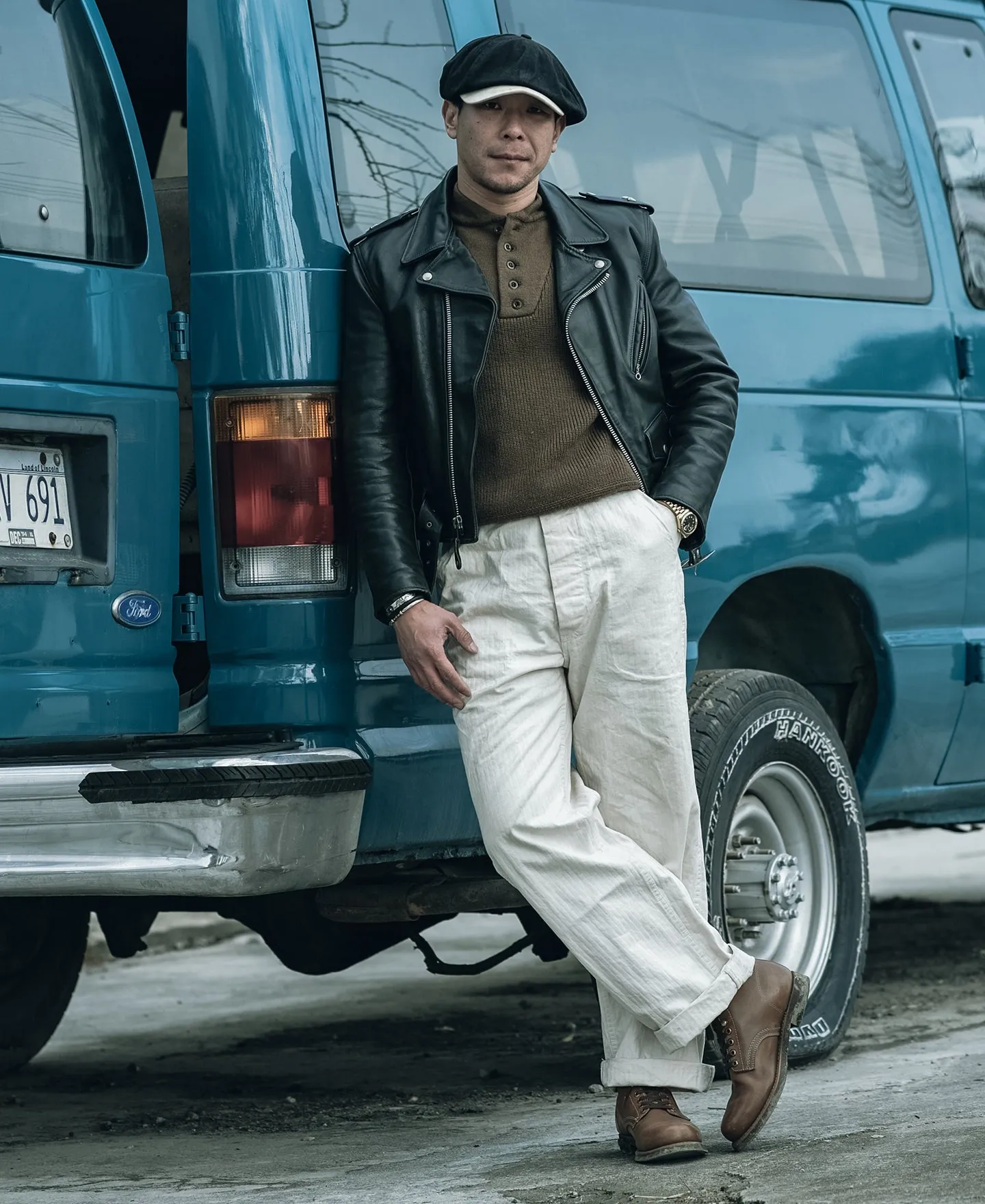 US Army High Neck Wool Sweater - Olive sold by Bronson Mfg. product image thumbnail 5